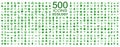 Set of 500 ecology icons - vector Royalty Free Stock Photo